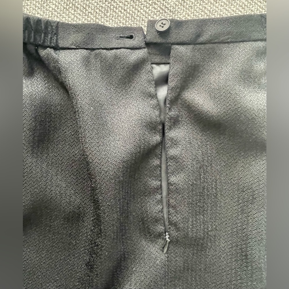 Worthington Gray Midi Pencil Skirt Work - Picture 10 of 16